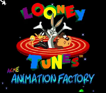 ACME Animation Factory (Europe) screen shot title